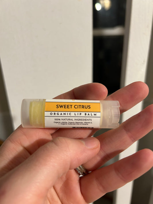 Just Ingredients Sweet Citrus Organic Lip Balm