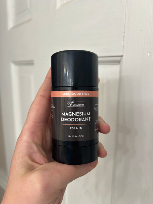 Just Ingredients Cedarwood Spice Deodorant