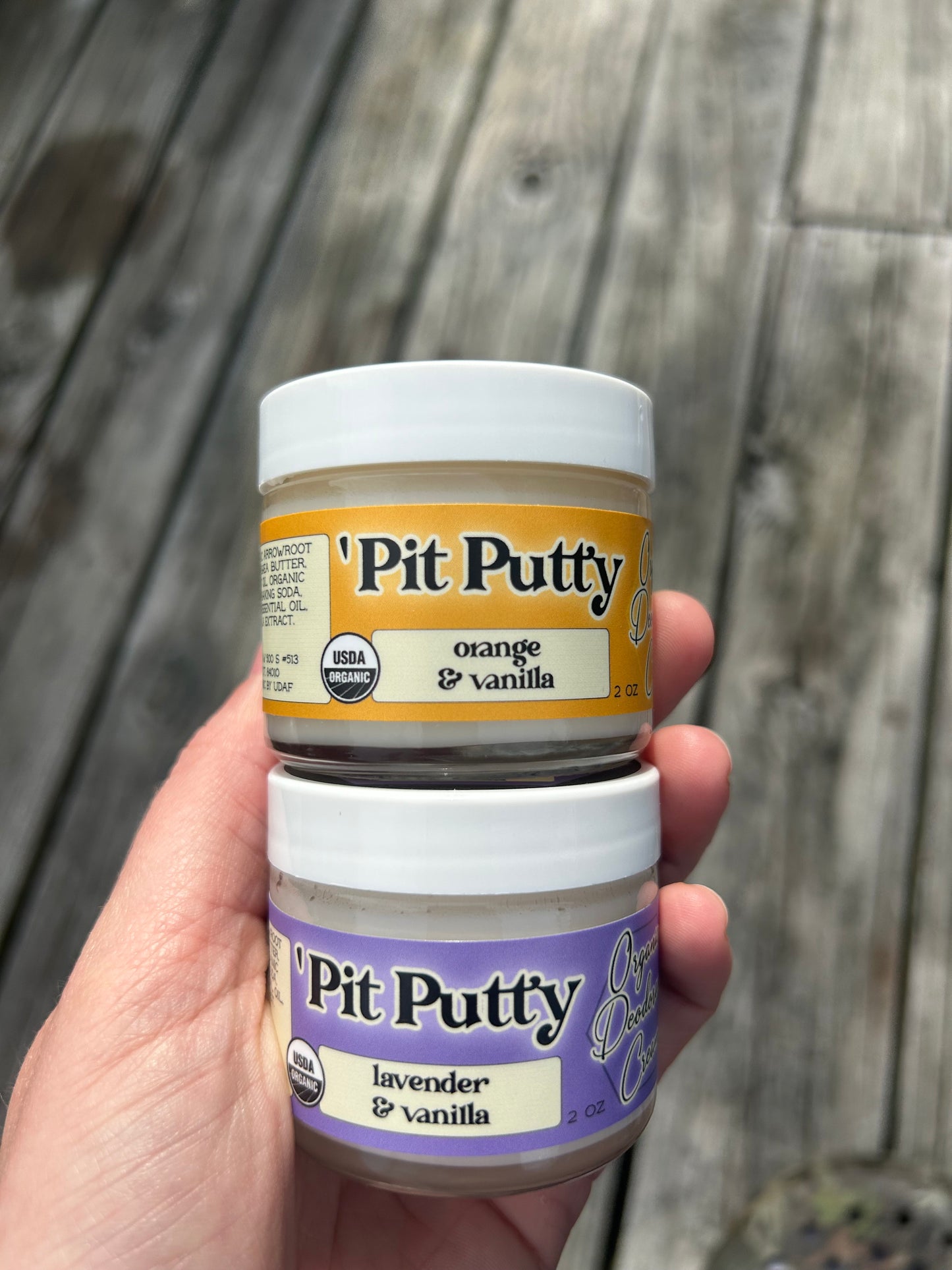 Bubble and Bee Pit Putty (Cream) Deodorant
