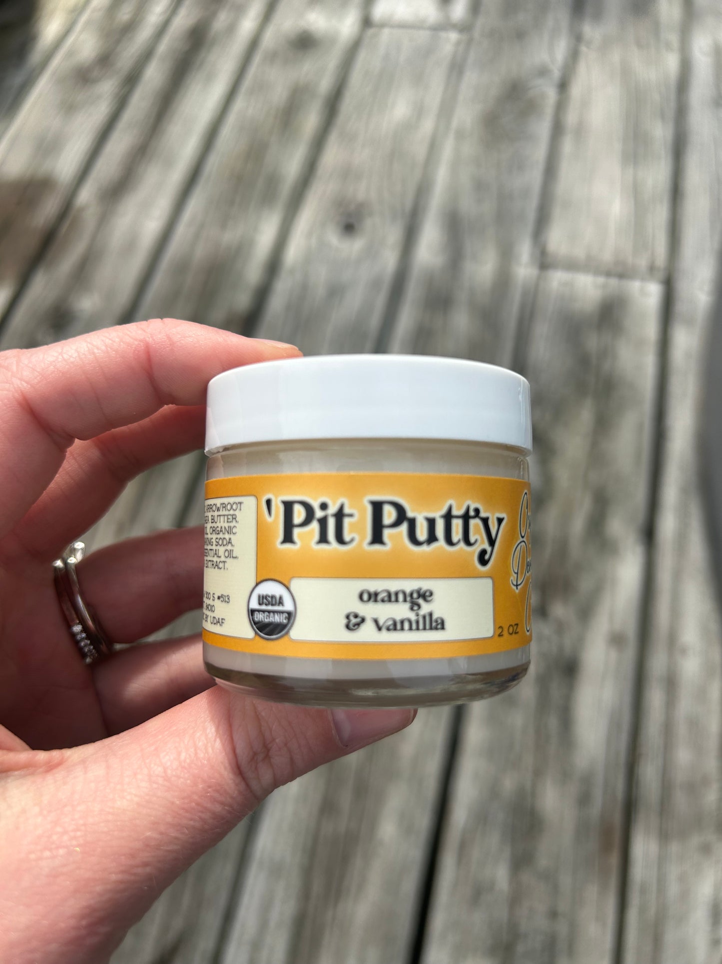 Bubble and Bee Pit Putty (Cream) Deodorant