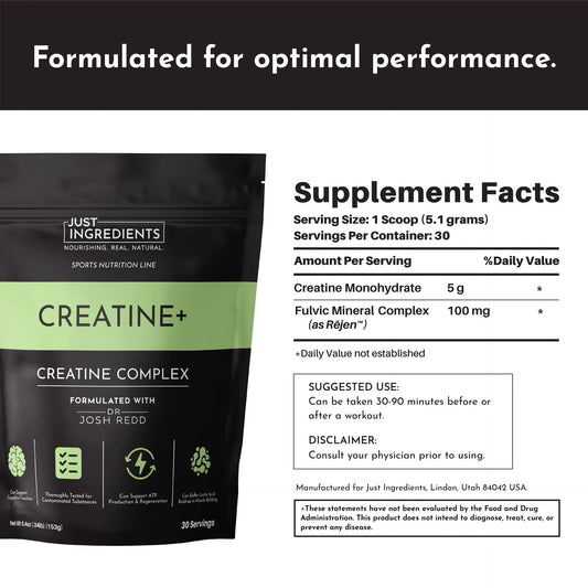 Just Ingredients Creatine+ - Essentiallydestinyy