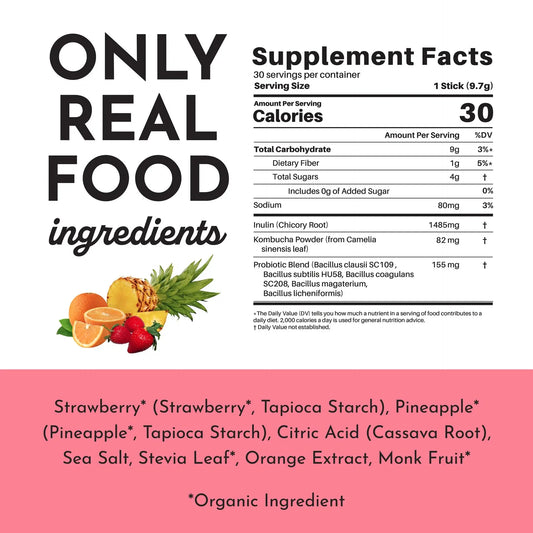 Just Ingredients Fruit Punch Probiotic (Kids) - Essentiallydestinyy