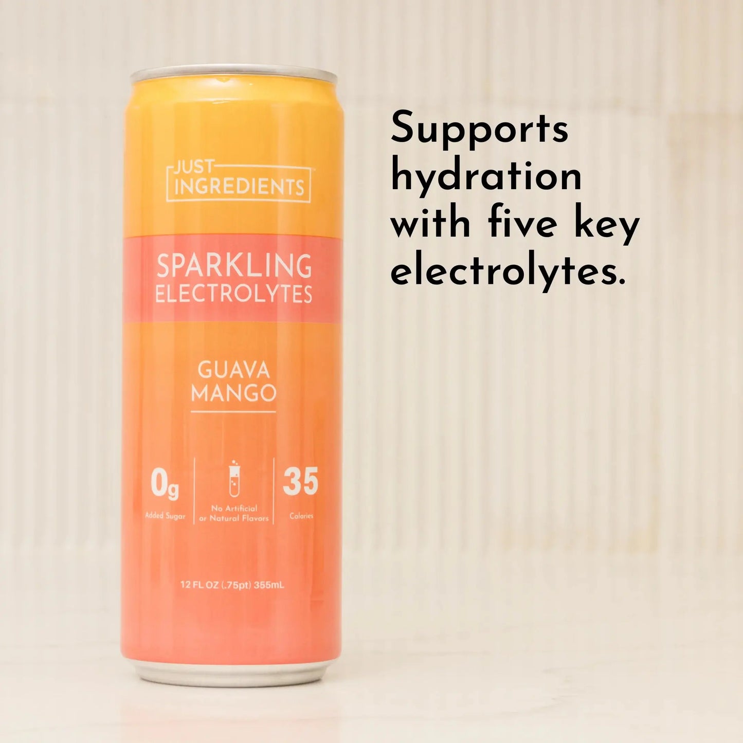 Just Ingredients Guava Mango Sparkling Electrolytes (8 pack) - Essentiallydestinyy