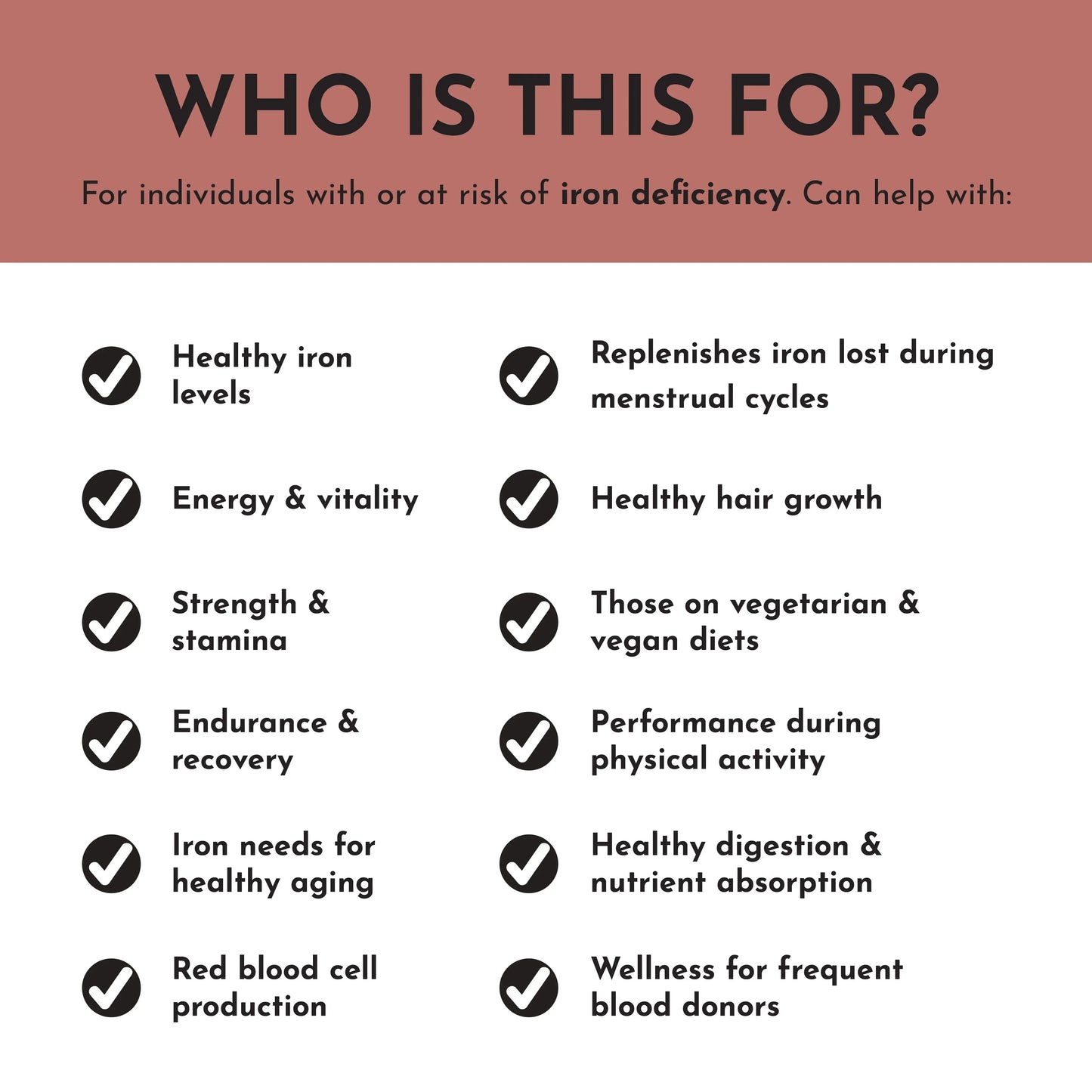 Just Ingredients Iron - Essentiallydestinyy