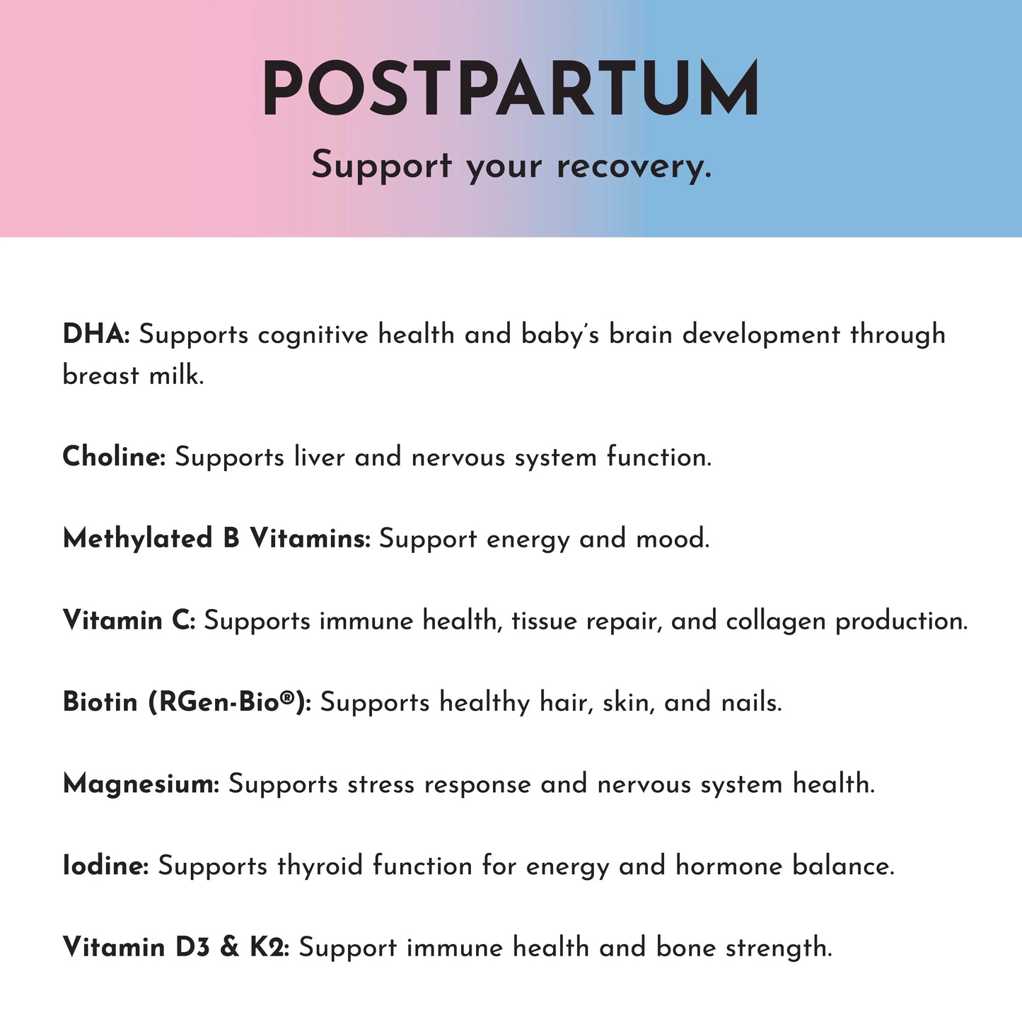 Just Ingredients Prenatal + DHA - Essentiallydestinyy