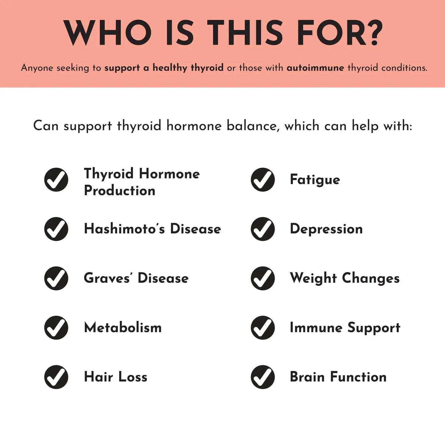 Just Ingredients Thyroid Support - Essentiallydestinyy