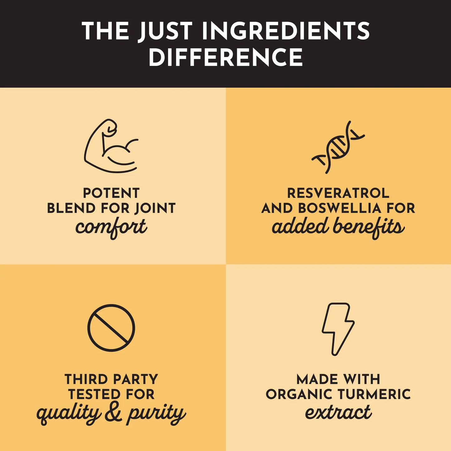 Just Ingredients Turmeric Complex - Essentiallydestinyy