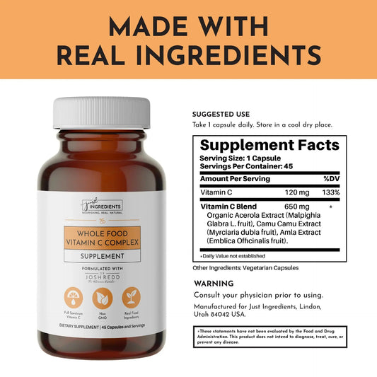 Just Ingredients Vitamin C Complex - Essentiallydestinyy