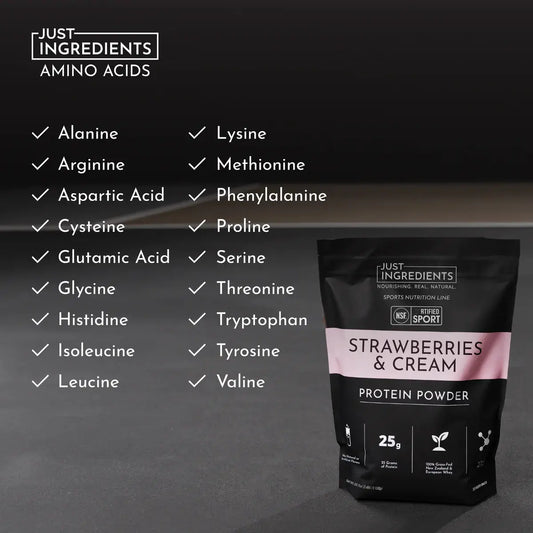 Just Ingredients | NSF Certified Protein Powders - Essentiallydestinyy