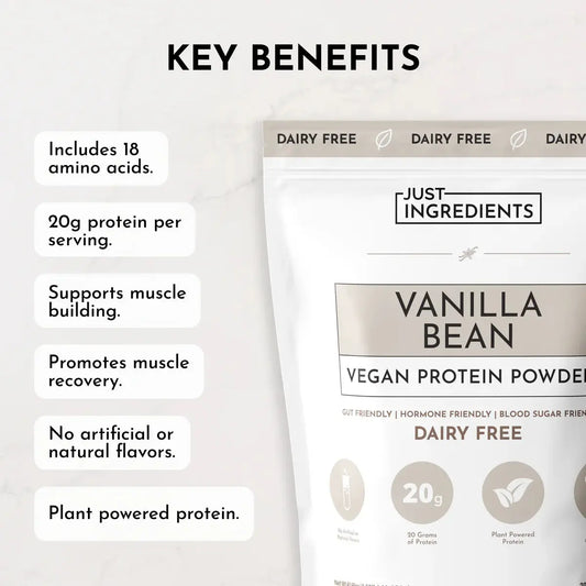 Just Ingredients | Vegan Protein Powder - Essentiallydestinyy