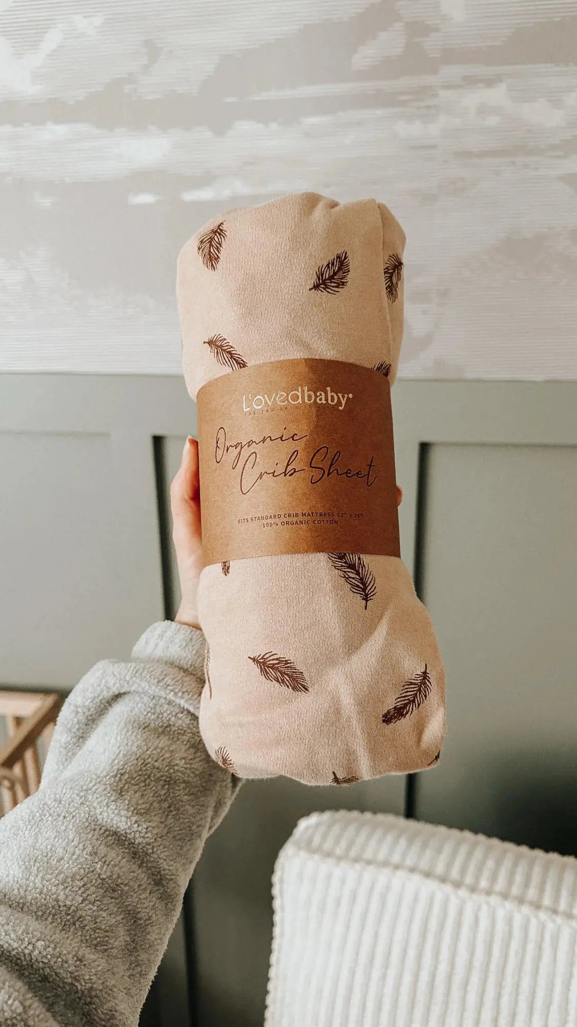 L'oved Baby Organic Cotton Crib Sheets - Essentiallydestinyy