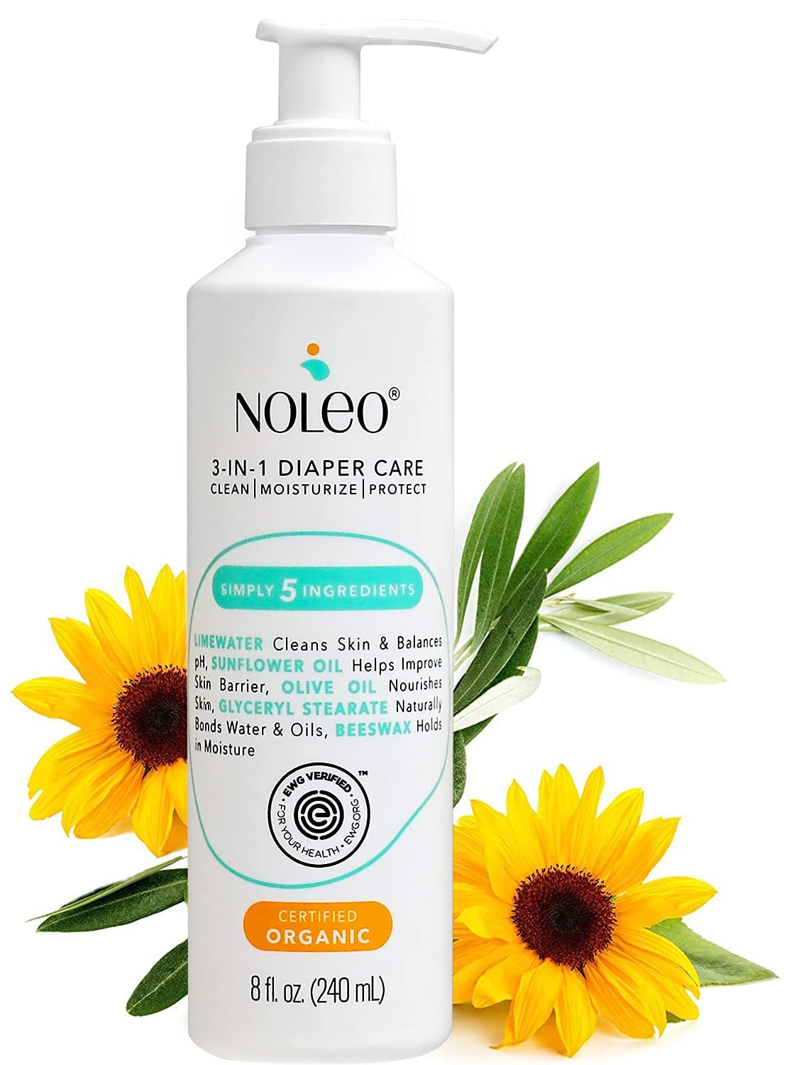 Noleo Multipurpose Organic Diaper Care