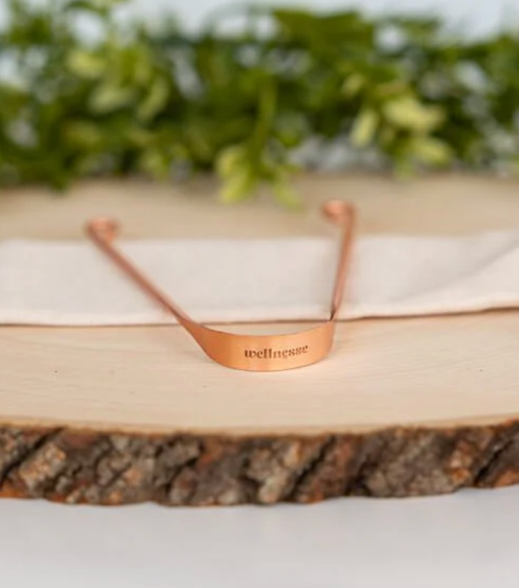 Wellnesse Copper Tongue Scraper