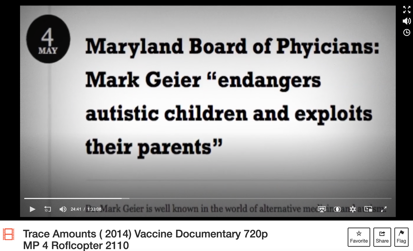 Trace Amounts Documentary