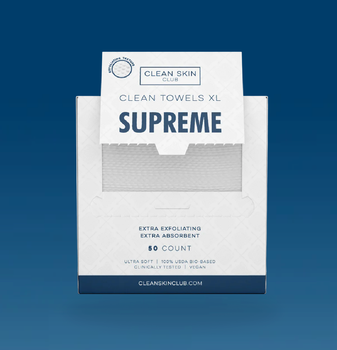 Clean Skin Club XL Supreme (Exfoliating Towels)