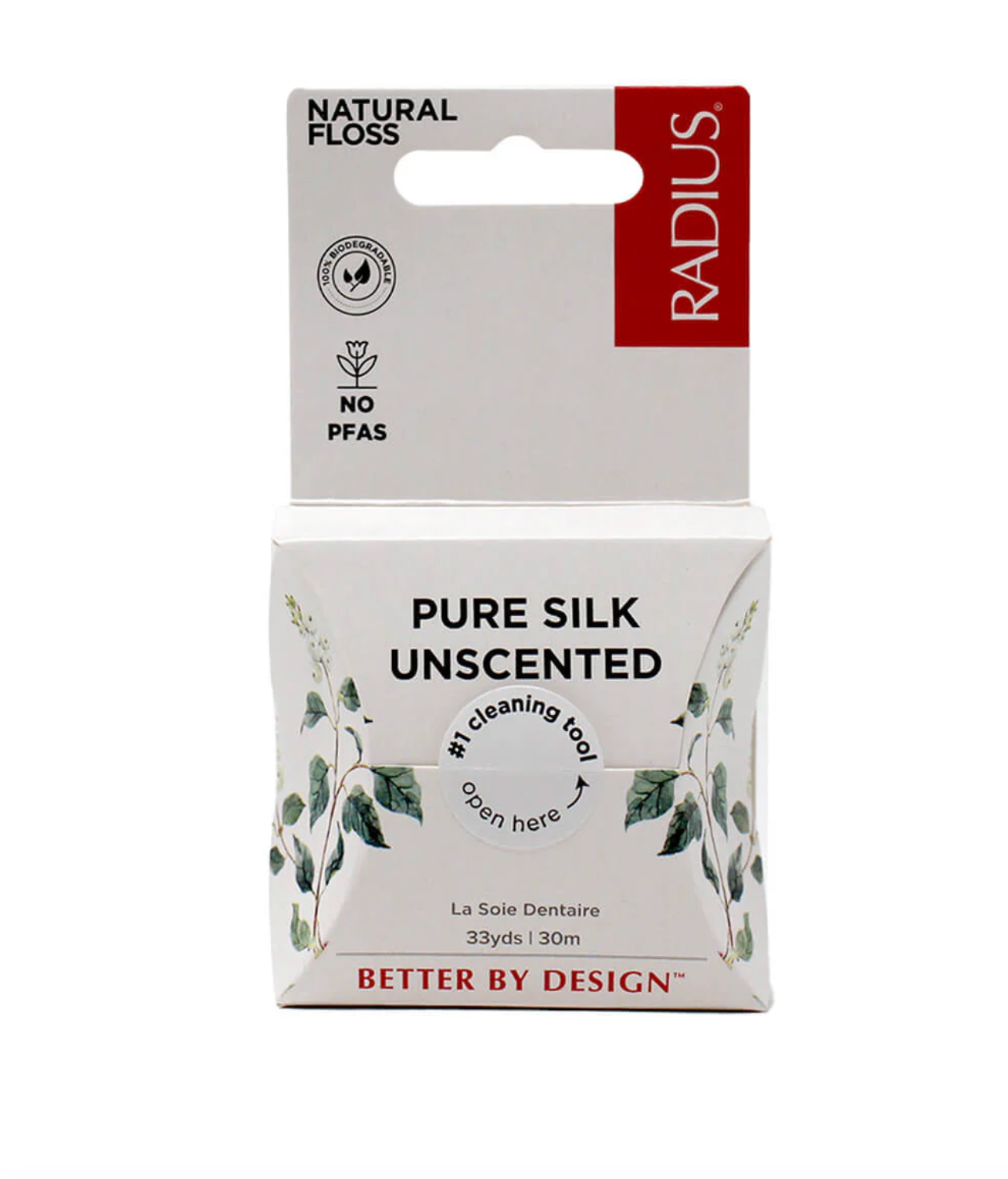Radius Natural Biodegradable Silk Floss™ Unscented