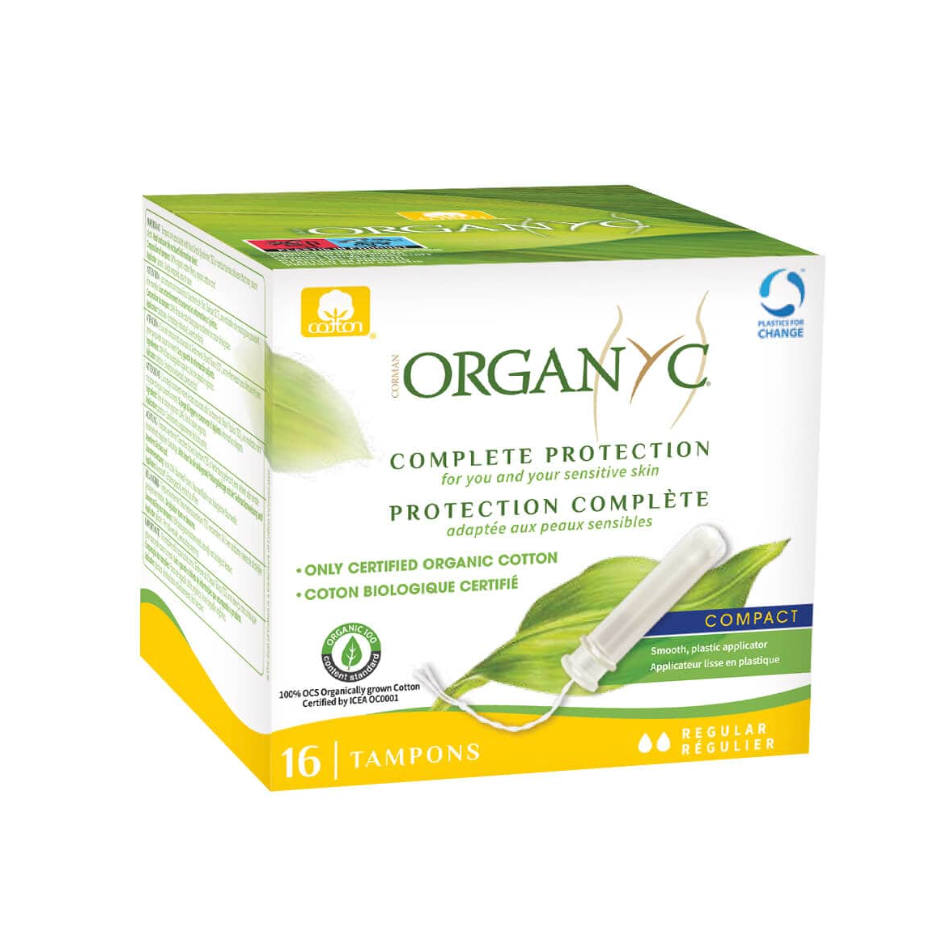 Organyc 100% Certified Organic Cotton Tampons