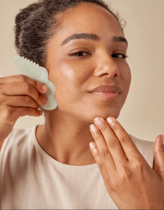 Primally Pure Jade Gua Sha Stone