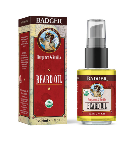 Badger Beard Oil (Bergamot & Vanilla)