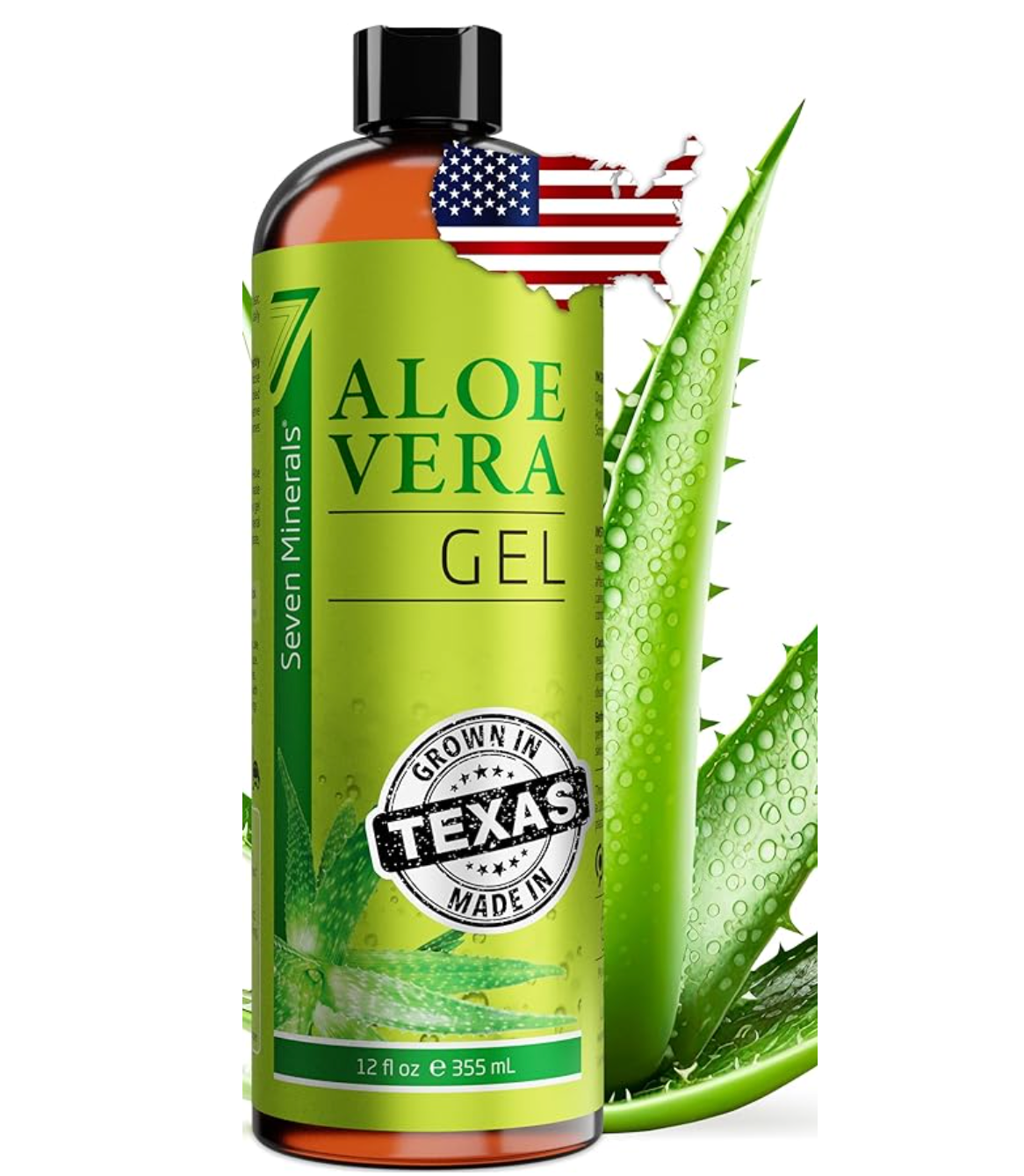 Seven Minerals Organic Aloe Vera Gel