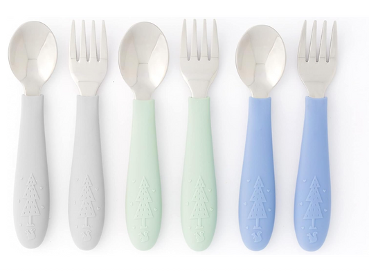 Elk and Friends Toddler Utensils