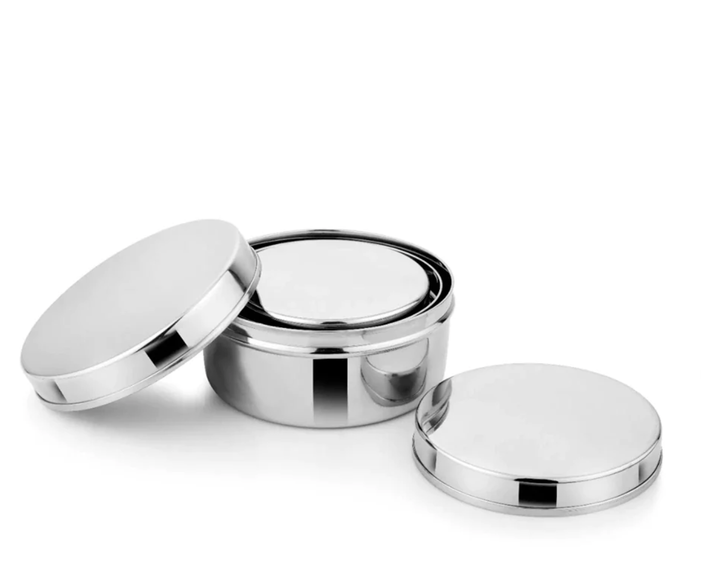Ahisma (Made Safe) The Circle Trio Stainless Steel Containers