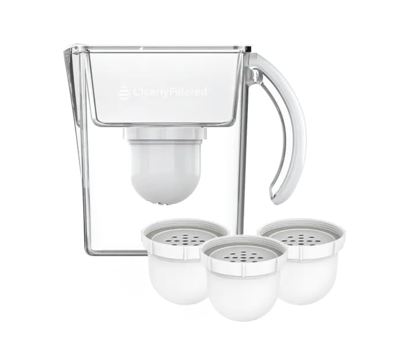 ClearlyFiltered Pitcher + 3 Filters