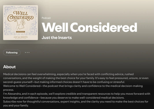 Well Considered - Just the Inserts - Essentiallydestinyy