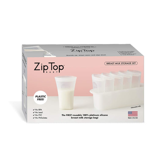 Zip Top Reusable Breastmilk Storage