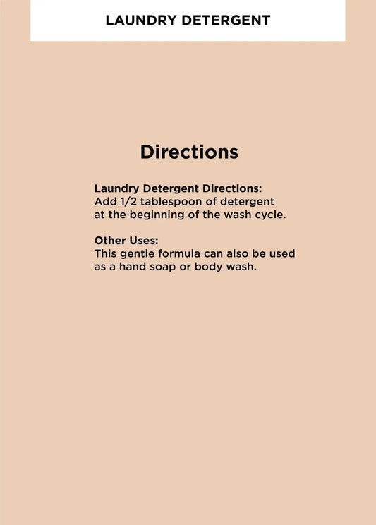 Zuma Nutrition Laundry Detergent - Essentiallydestinyy