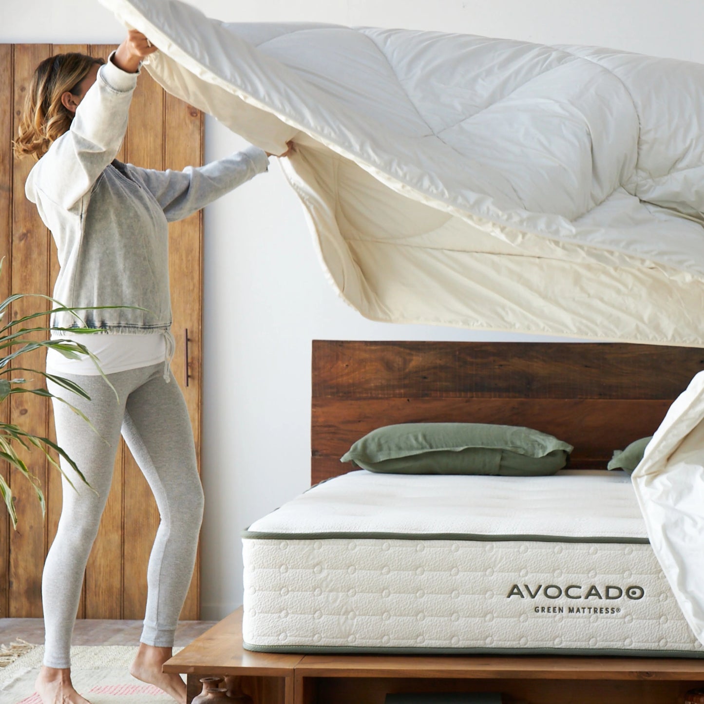 Avocado Alpaca Duvet Insert