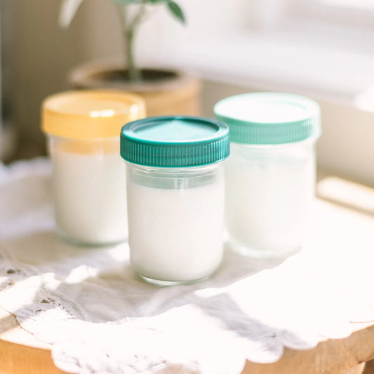 Mason Bottle Breastmilk Storage