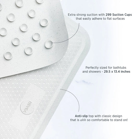 HEVEA Natural Rubber Big Bath Mat (for inside the tub)