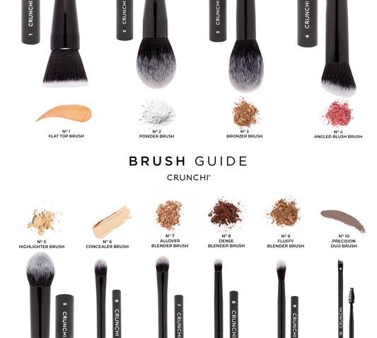 Crunchi Makeup Brushes