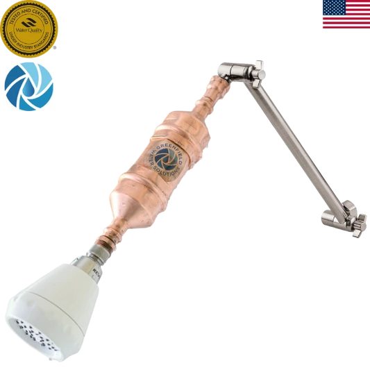 Greenfield Structured Shower Filter (and Vortexer)