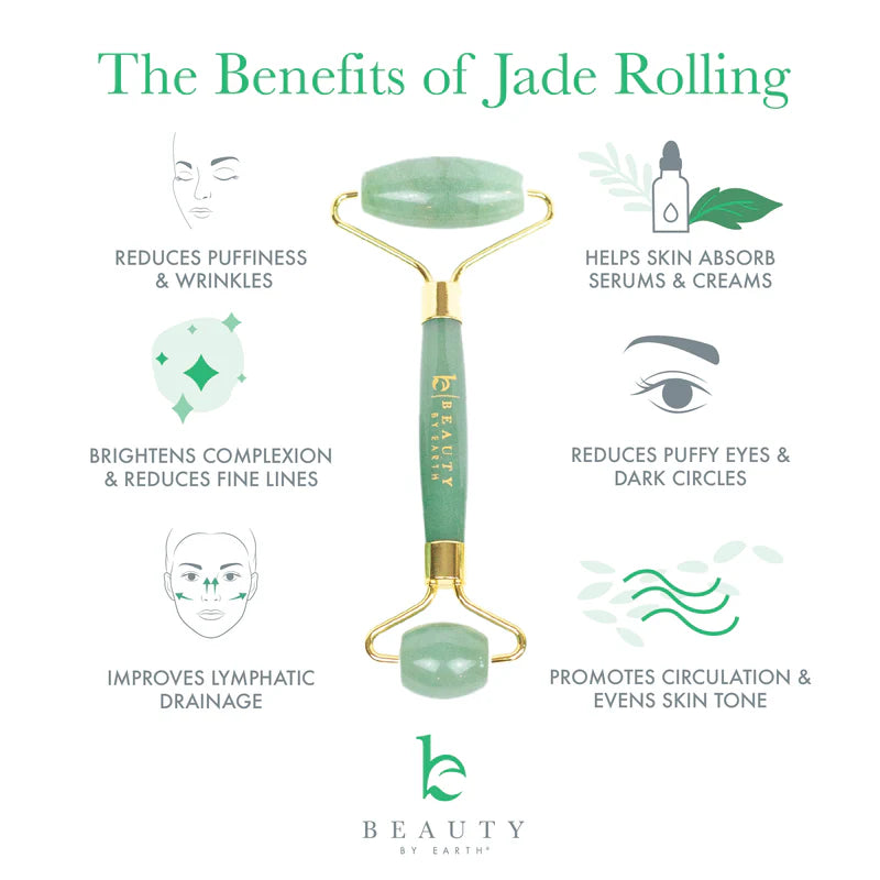 Beauty by Earth Jade Roller for Face