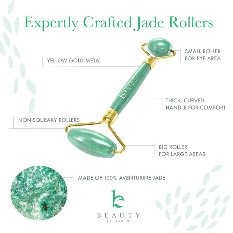 Beauty by Earth Jade Roller for Face