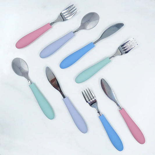 Kids Stainless Steel Utensil Set (4 Years+)