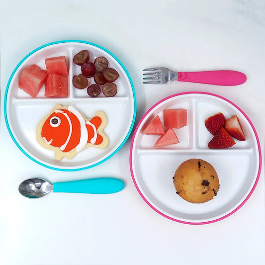 Elk and Friends Porcelain Kids Plates