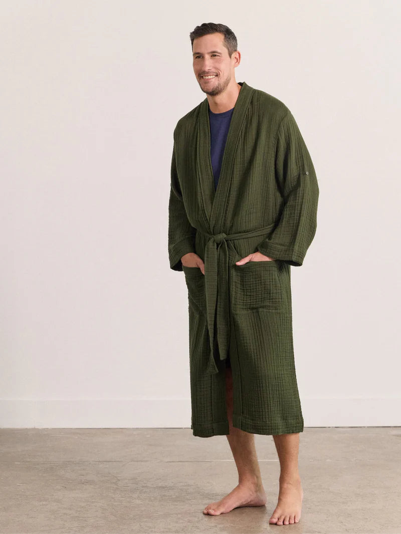 Avocado Organic Men's Robe