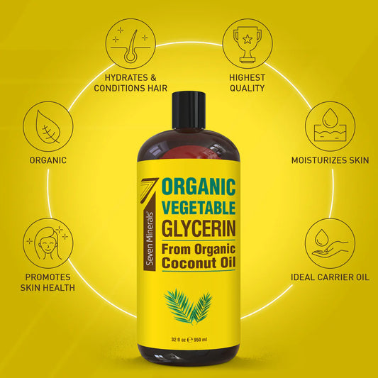 Seven Minerals Organic Vegetable Glycerine