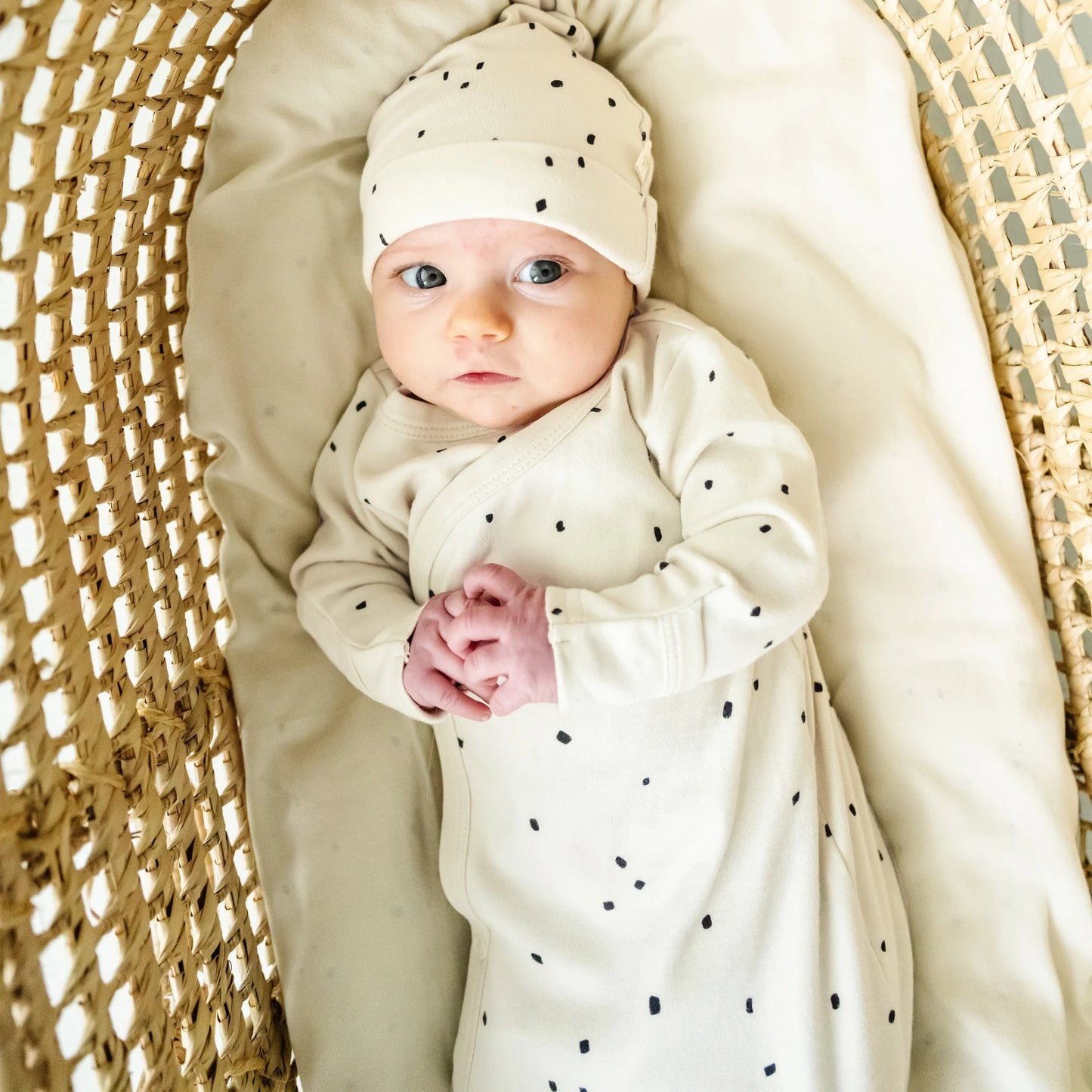 Makemake Organics Baby Swaddles & Gowns