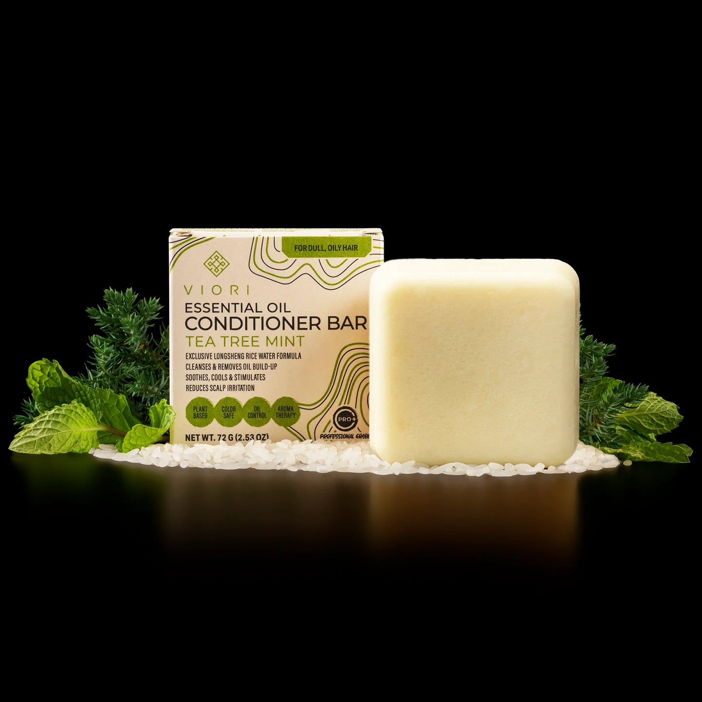 Viori Essential Oil Conditioner Bar (Tea Tree)