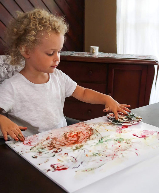 Veggie Baby Finger Paint