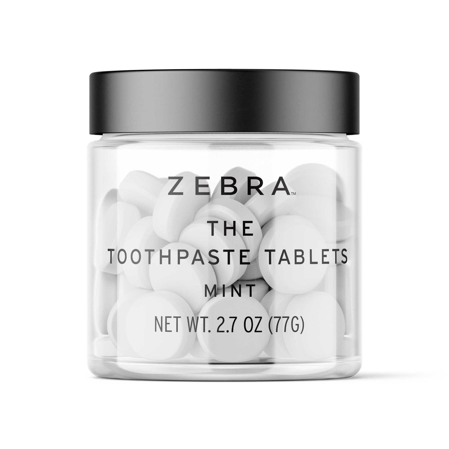 Zebra Toothpaste Tablets