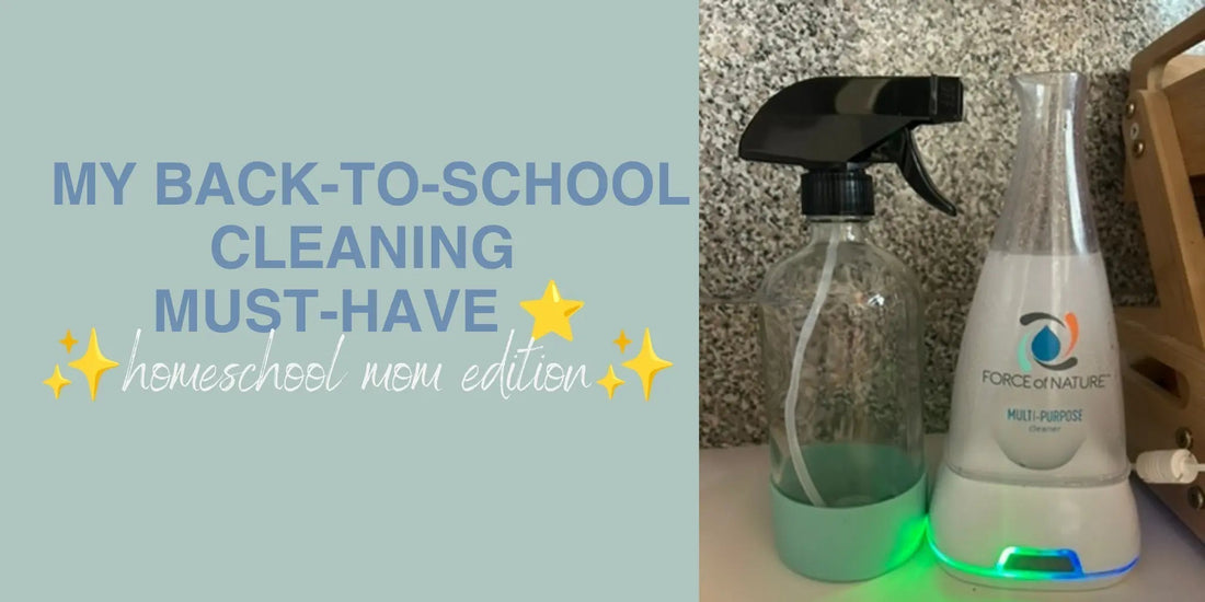 My Back-to-School Cleaning Must-Have (Homeschool Mom Edition)