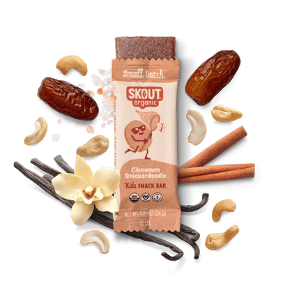 Skout Organic Kids Snack Bars, Protein Bars, and Cookies