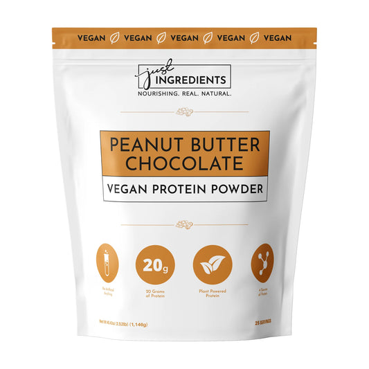 Just Ingredients VEGAN Protein Powder (Peanut Butter Chocolate)