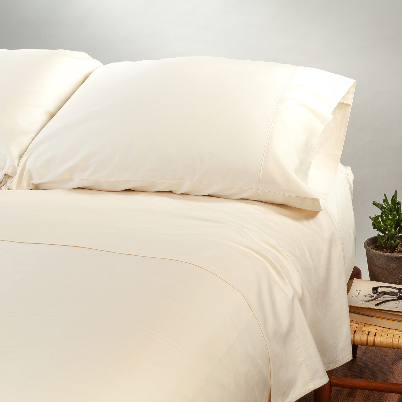 Maggie's Organics Organic Cotton - Sateen Pillowcase Set