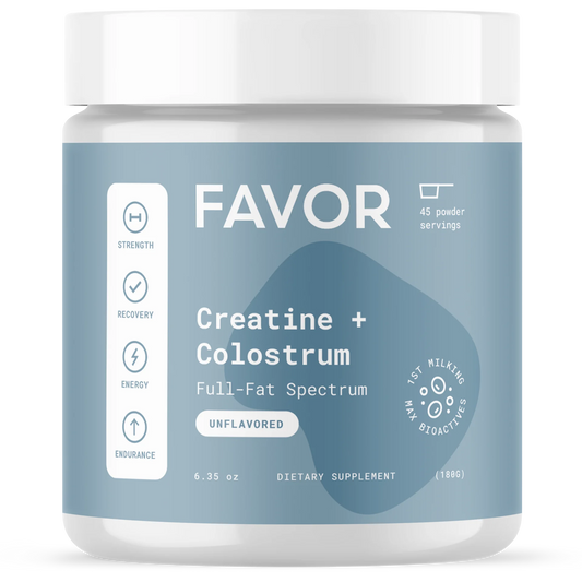 Favor Creatine Monohydrate + Colostrum